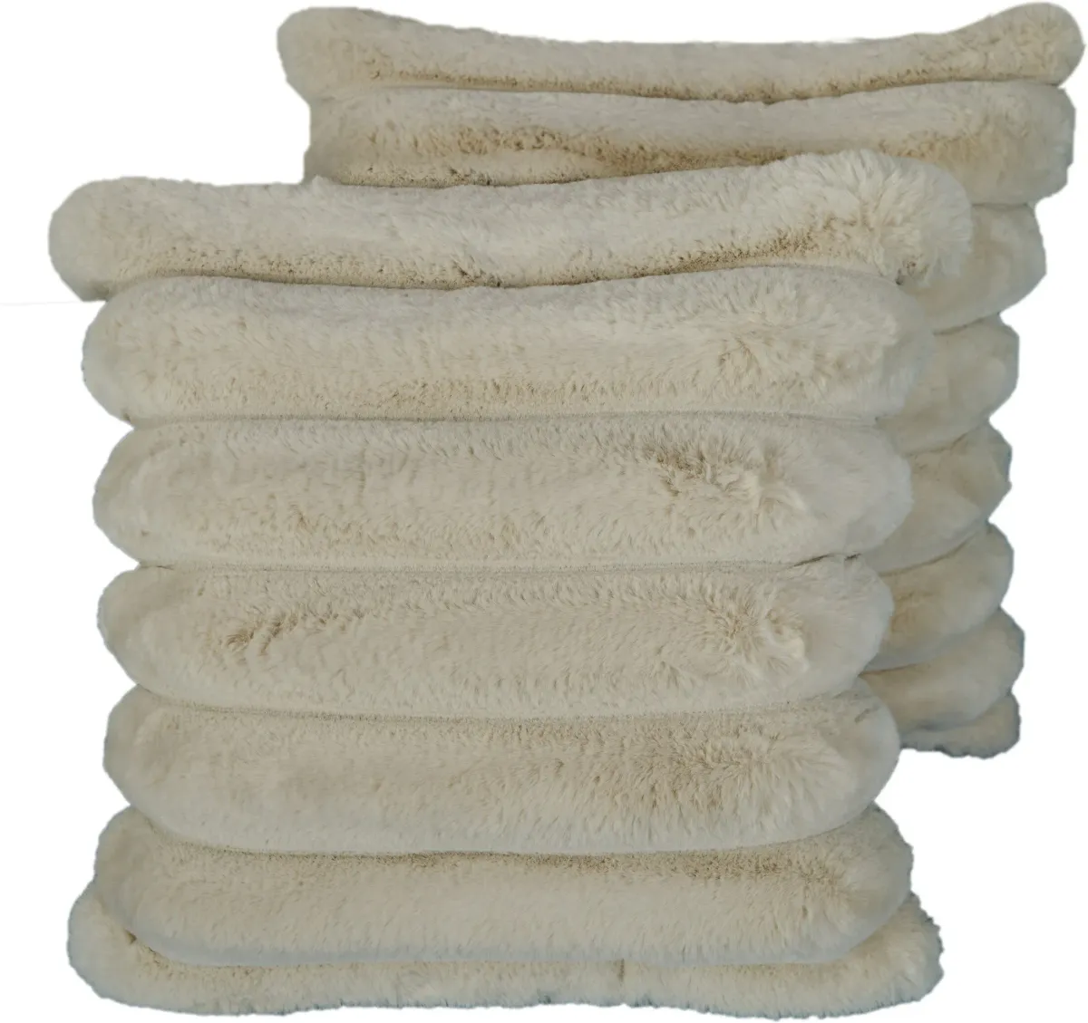 Selena 2-Pack 20" x 20" Accent Pillows - Cream