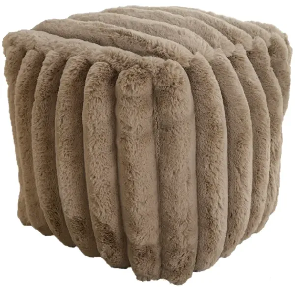 Selena Pouf - Brown