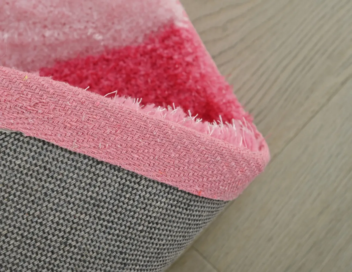 Bayou 7' Round Area Rug - Pink/Rose Red/Light Pink