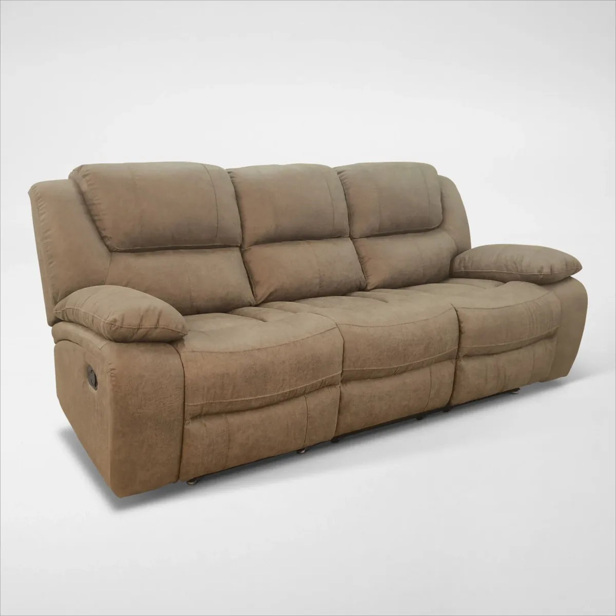 Nelson Manual Reclining Sofa - Marble