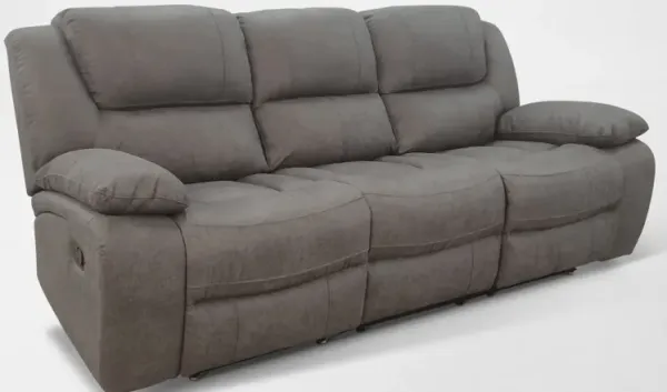 Nelson Manual Reclining Sofa - Taupe