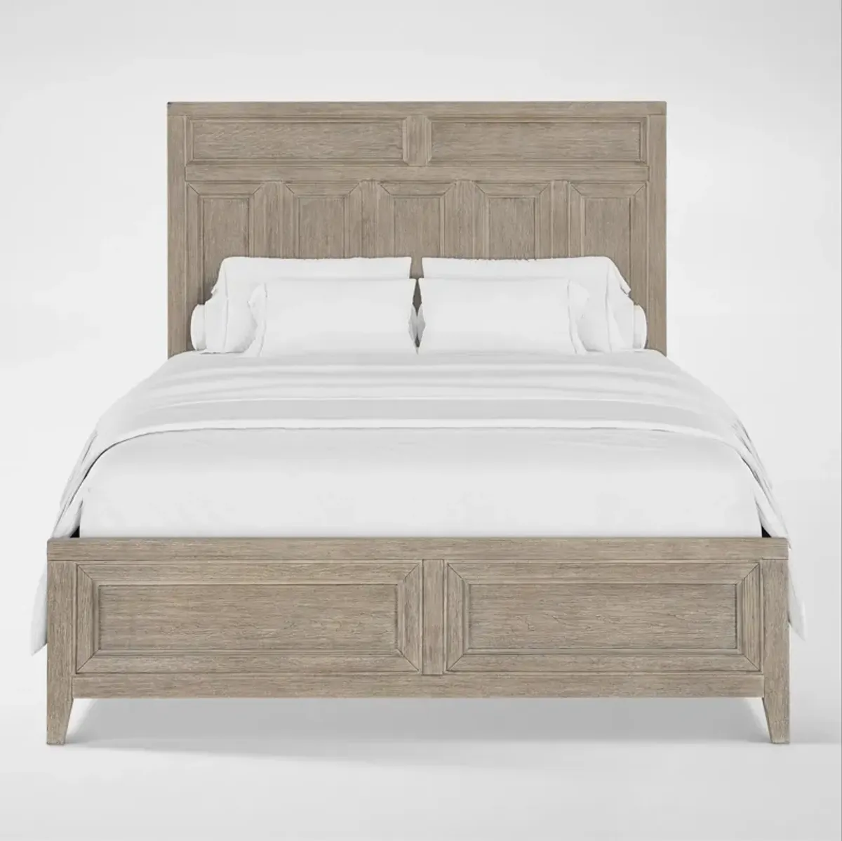 Rowan Queen Panel Bed - Taupe