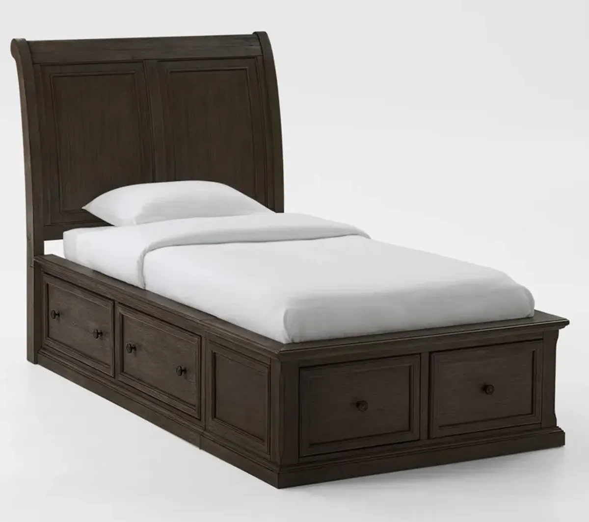 Hanover Youth Twin Storage Bed - Tobacco