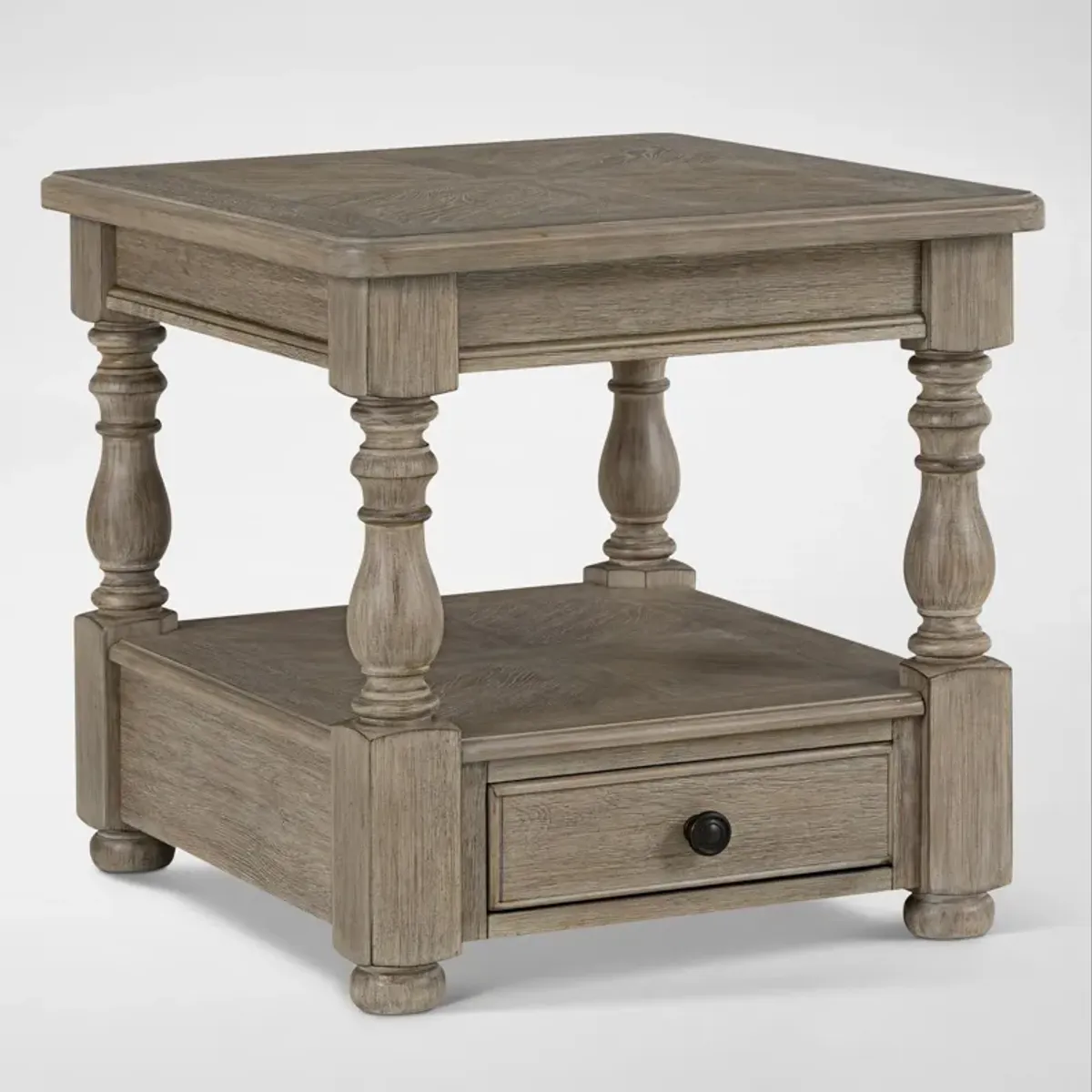 Hanover End Table - Taupe