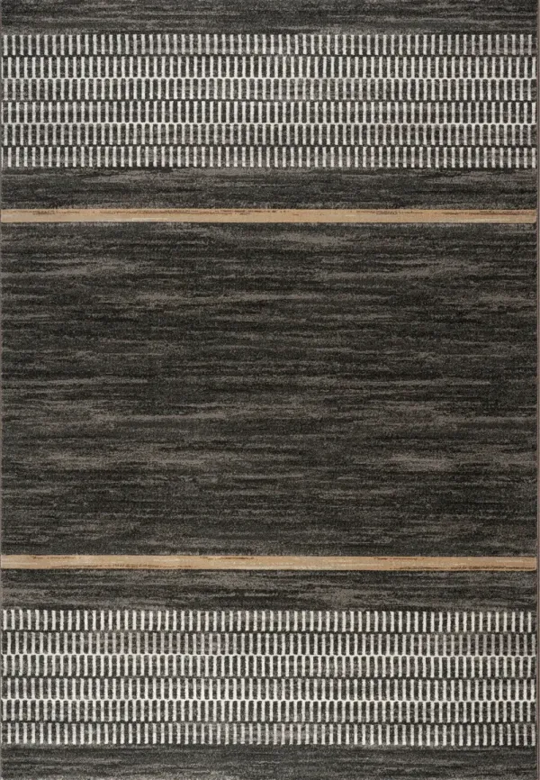 Everson 5'x8' Area Rug - Brown
