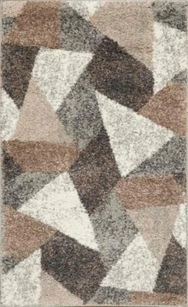 Kolden 5' x 8' Area Rug - Brown/Gray/Light Gray