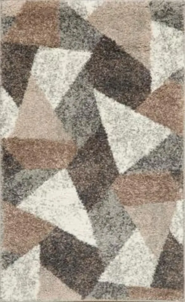 Kolden 8' x 10' Area Rug - Brown/Gray/Light Gray
