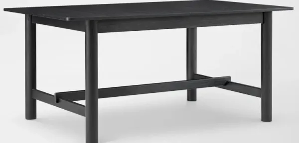Landon Rectangular Dining Table - Black