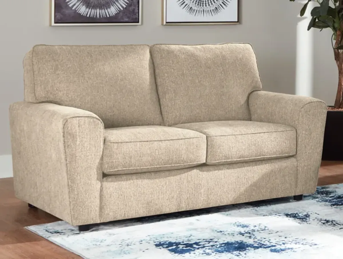 Signature Design by Ashley Arlis Loveseat - Taupe