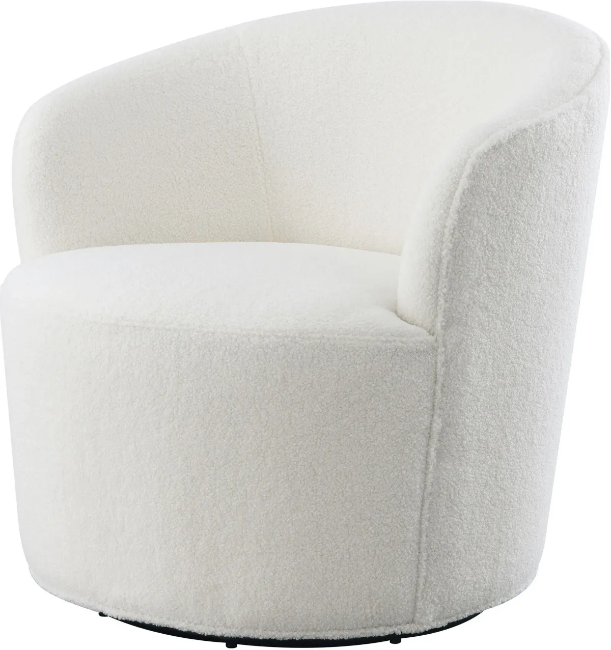 Emberson Swivel Accent Chair - White