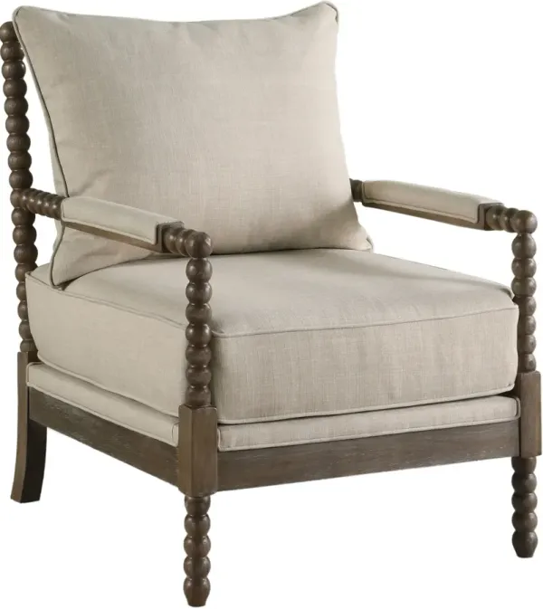 Maureen Accent Chair - Beige