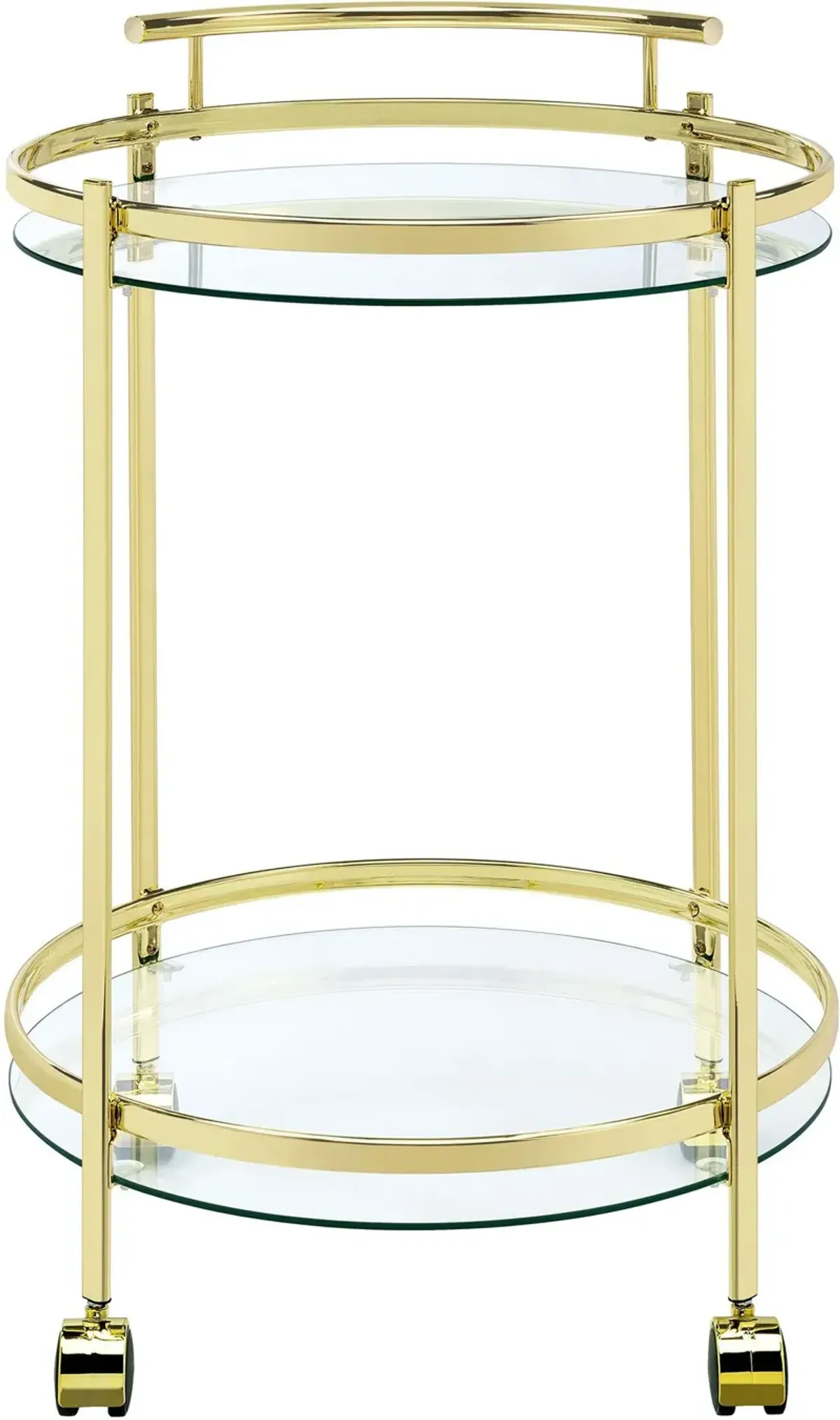 Irene Bar Cart - Brass