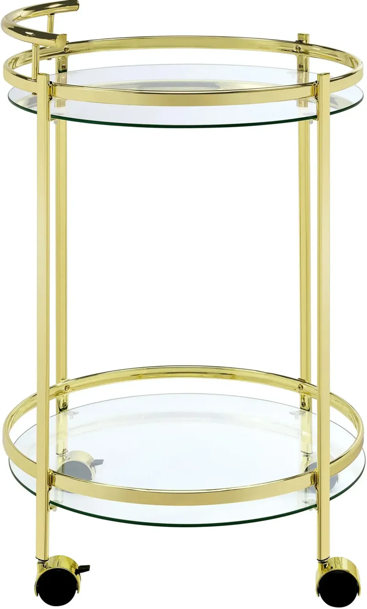 Irene Bar Cart - Brass