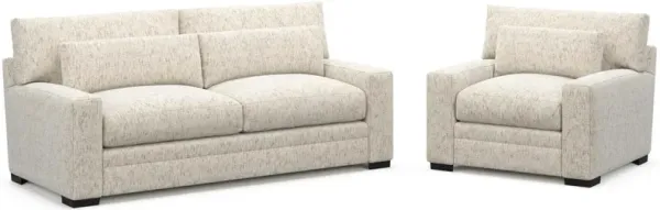 Boston Foam Comfort 2 Pc. Living Room - Haley Oyster