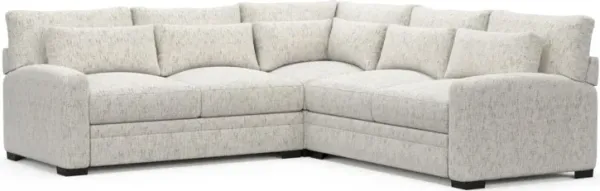 Boston Hybrid Comfort Sectional - Haley Oyster