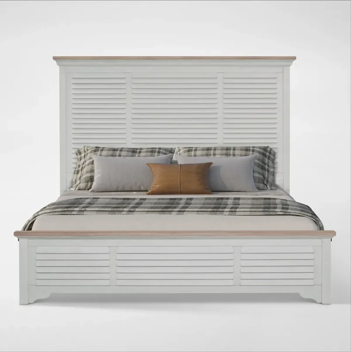 Cape May Queen Panel Bed - Two Tone