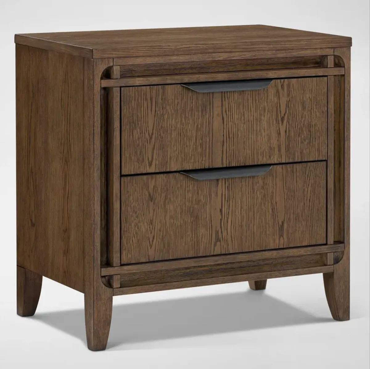 Carter 2-Drawer Nightstand with USB Charging