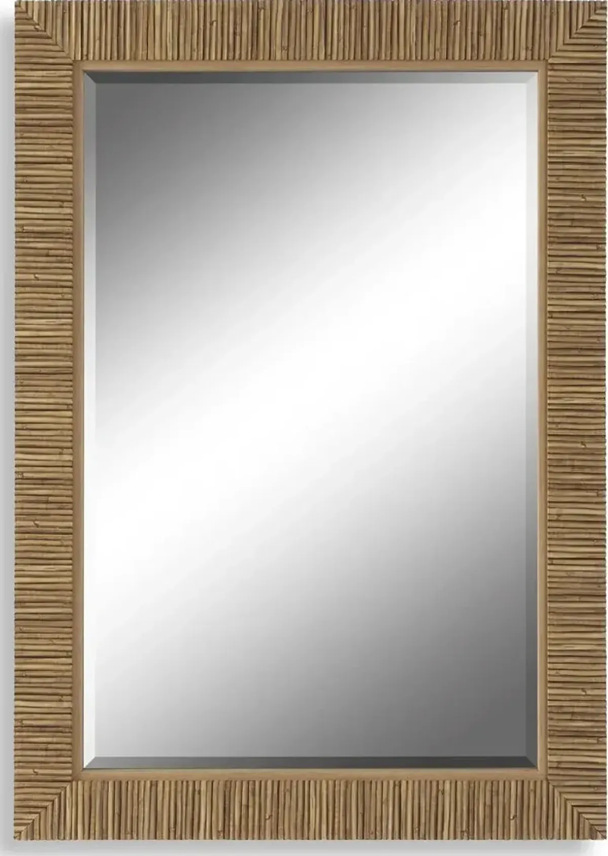Hezekiah 35' Wall Mirror - Natural