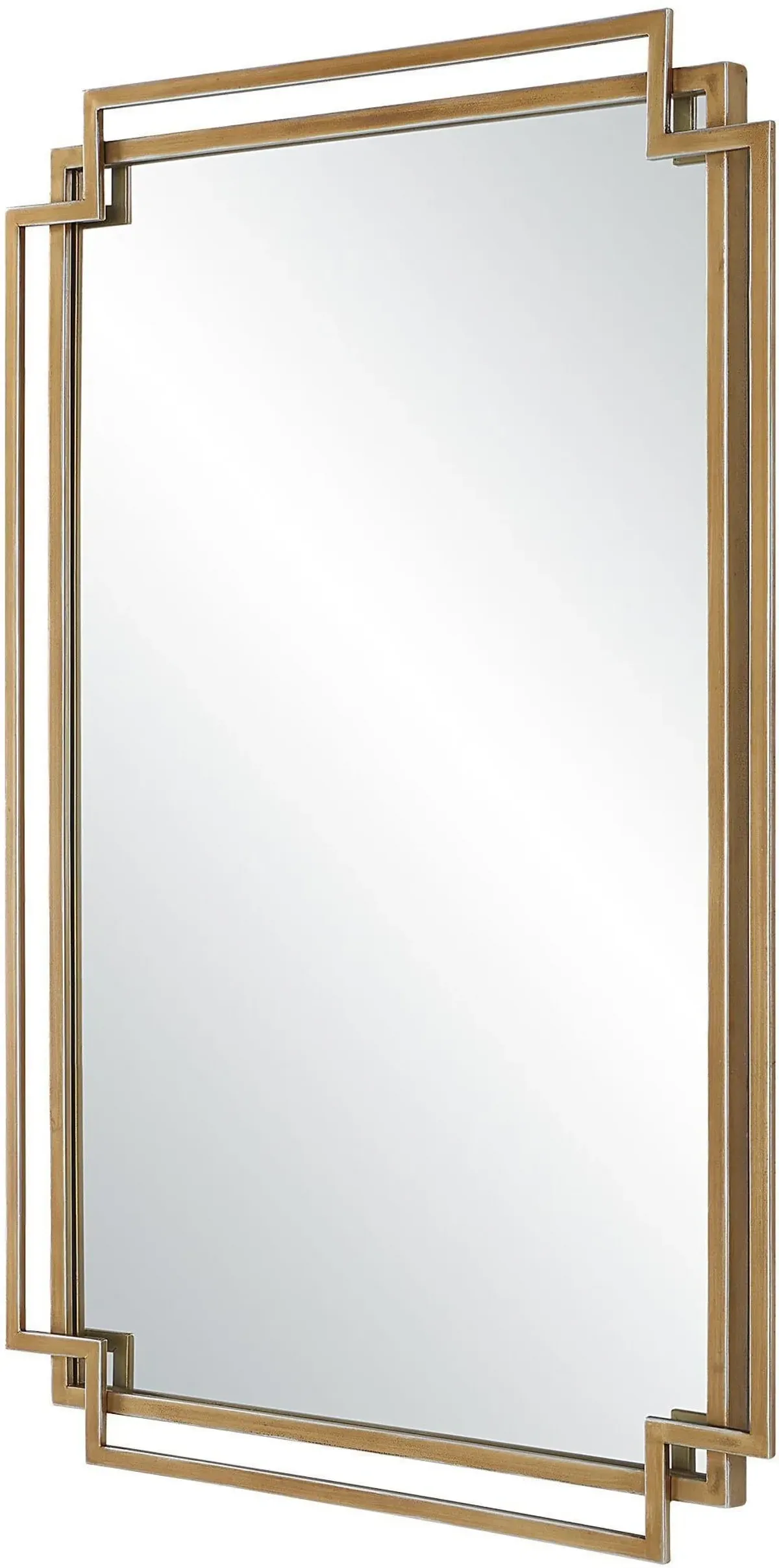 Marcellus Wall Mirror - Brushed Gold