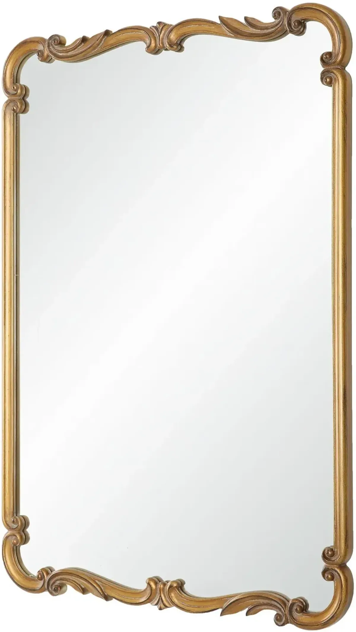 Hollyn Wall Mirror - Antique Gold