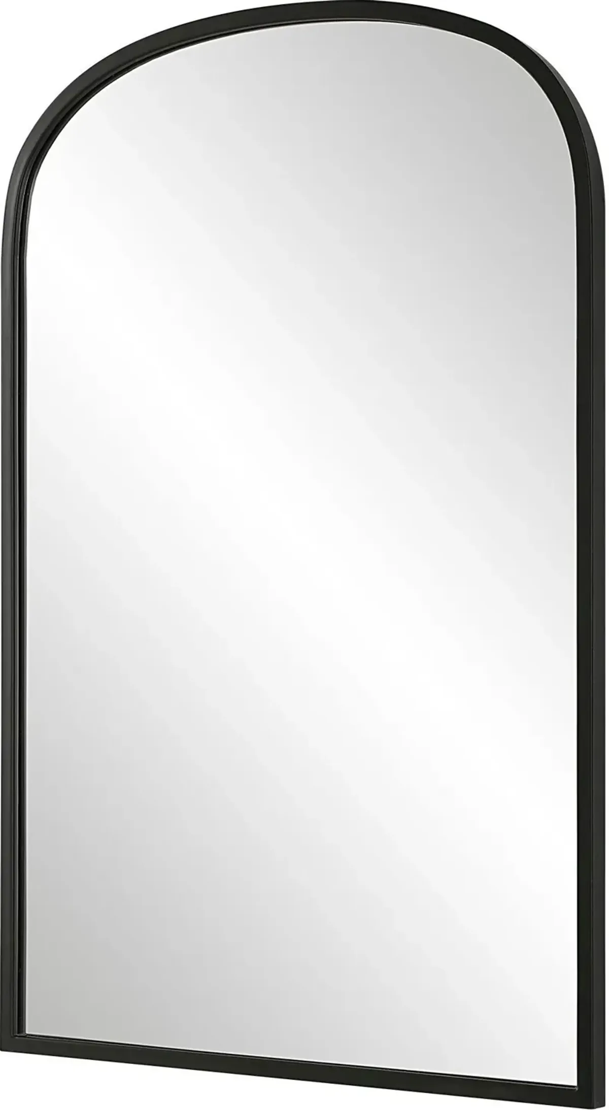 Suni Wall Mirror - Satin Black