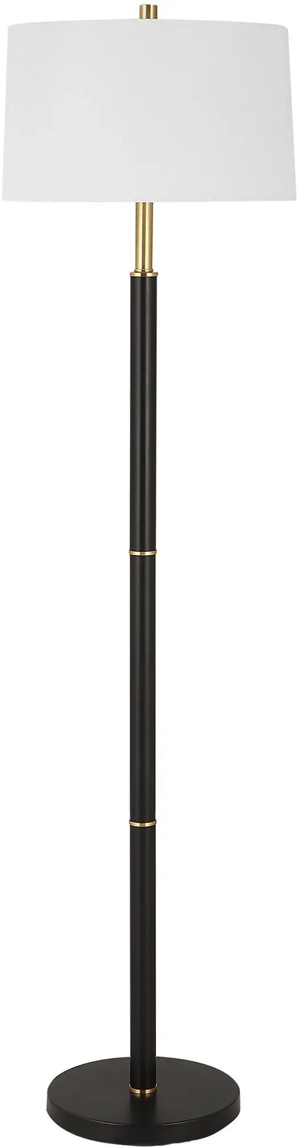 Halen Floor Lamp - Black/Gold