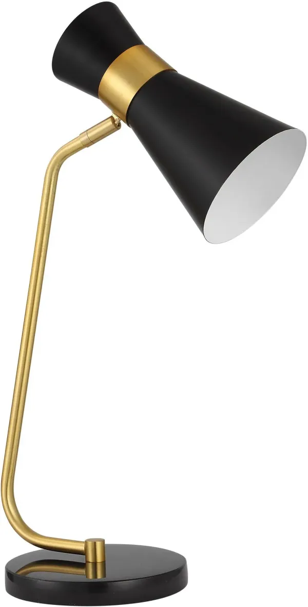 Xiomara Desk Lamp - Gold/Black