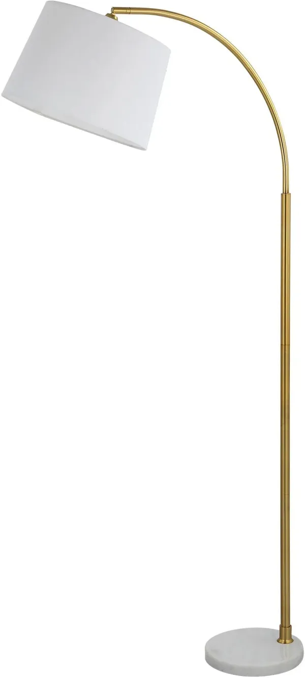 Grove Floor Lamp - Gold/White