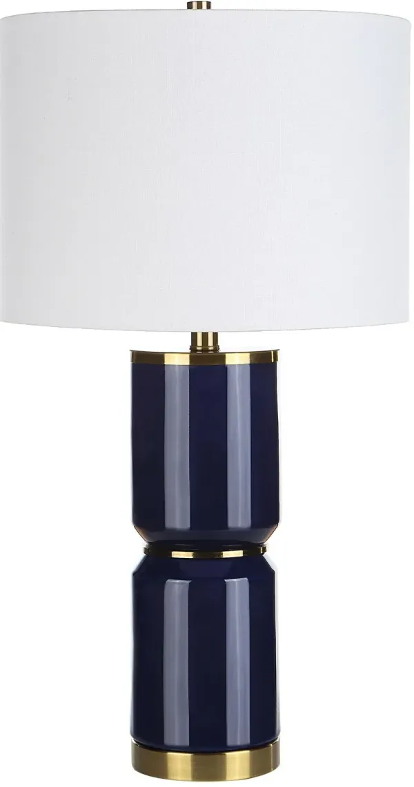 Develyn Table Lamp - Royal Blue