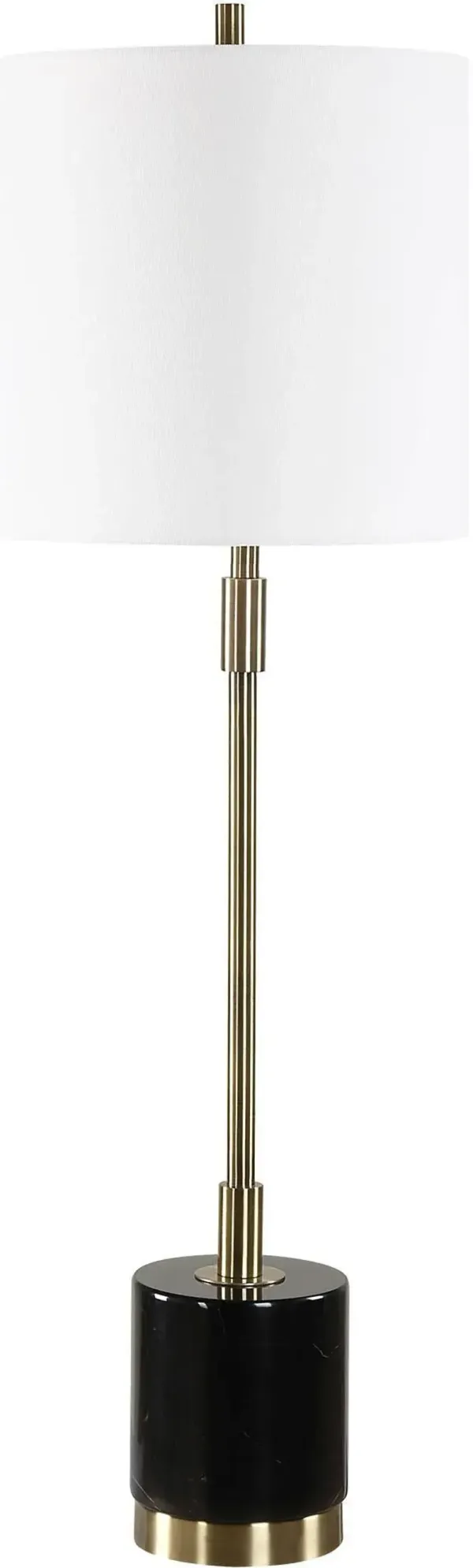 Claudio Buffet Lamp - Black/Brass