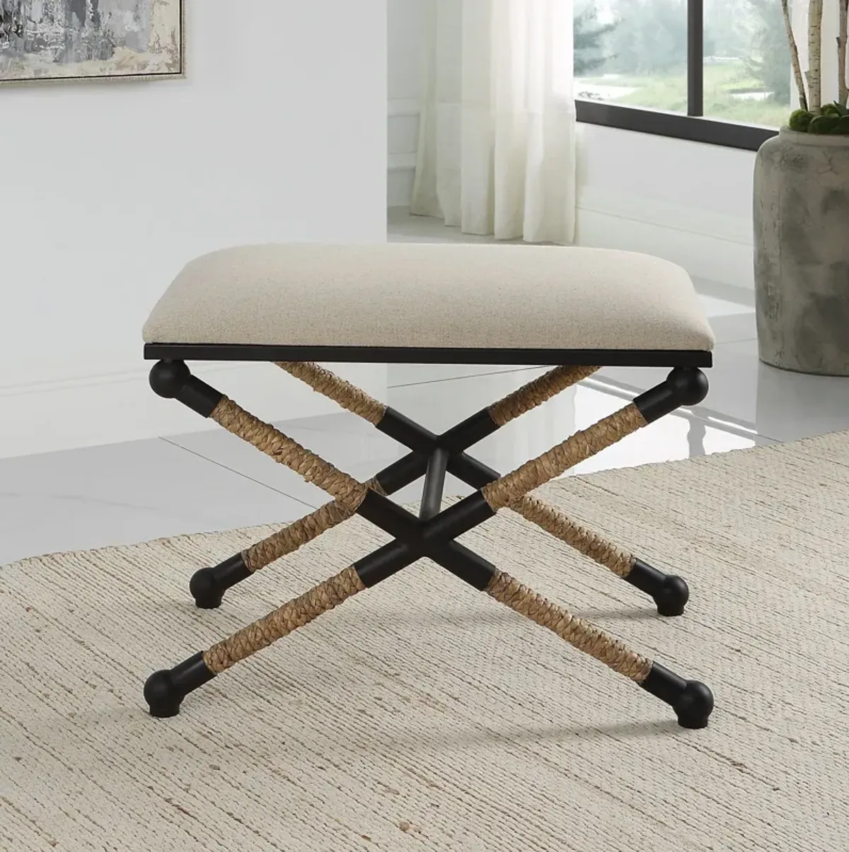 Arion Bench - Natural/Black