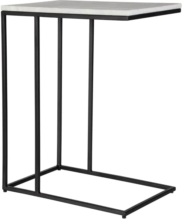 Landen C Table - Black/White