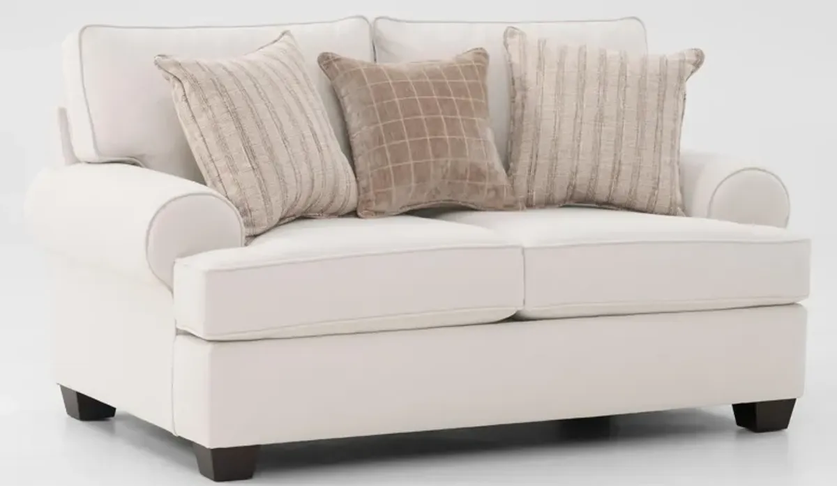 Camden Loveseat  - Ivory