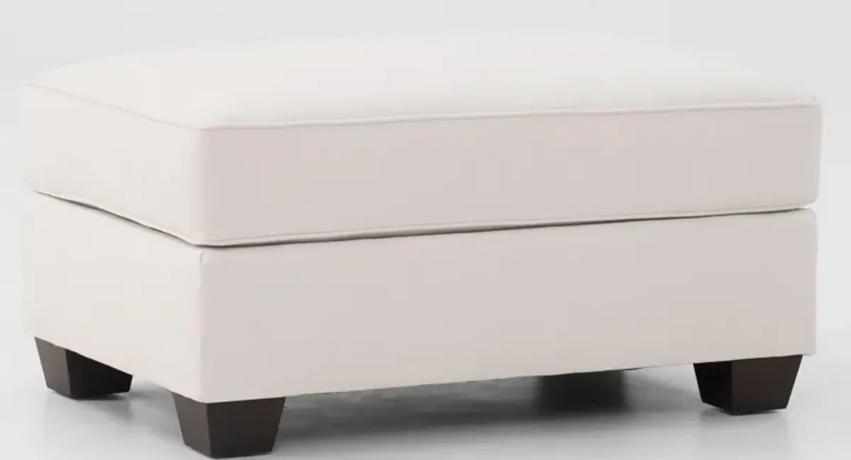 Camden Ottoman  - Ivory