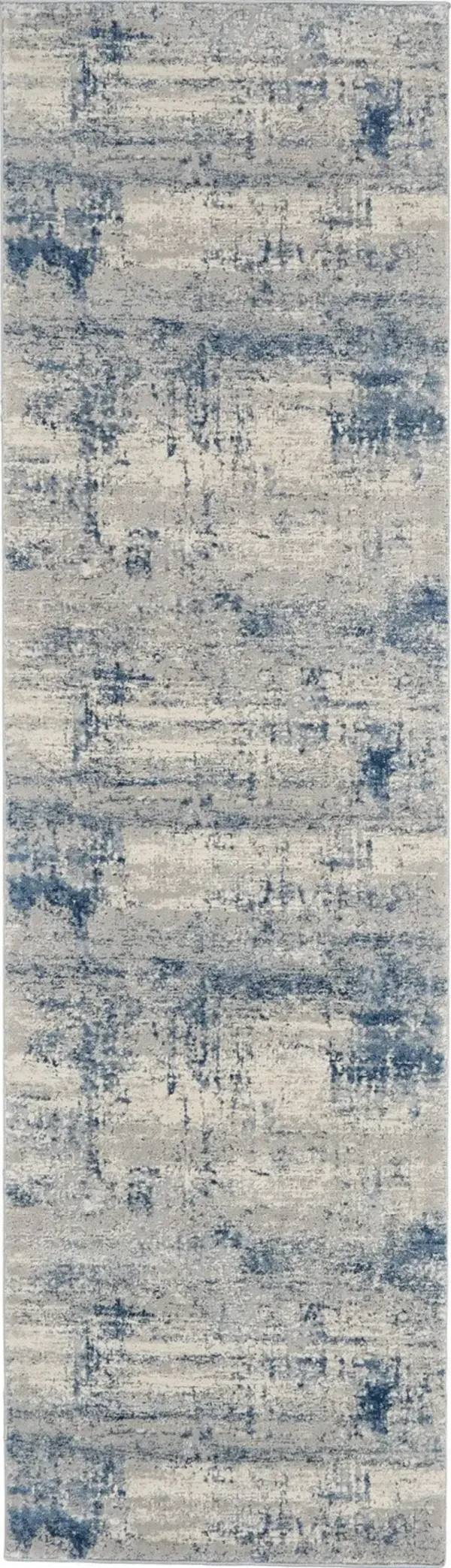 Bridgehampton 2' x 8' Runner - Ivory/Blue