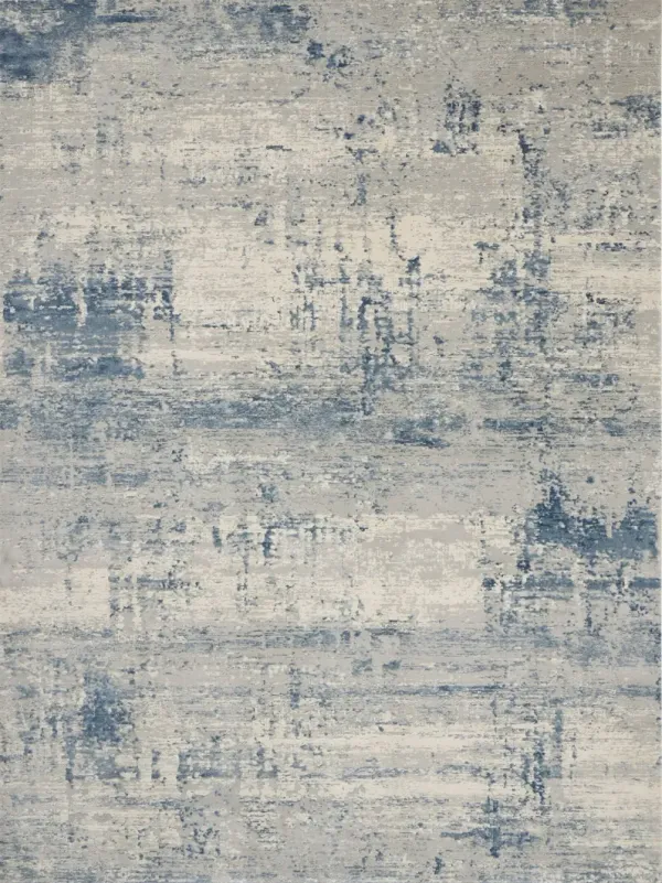 Bridgehampton 8' x 10' Area Rug - Ivory/Blue