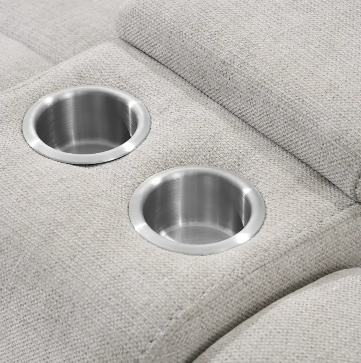 Alto Manual Reclining Sofa and Loveseat - Cement