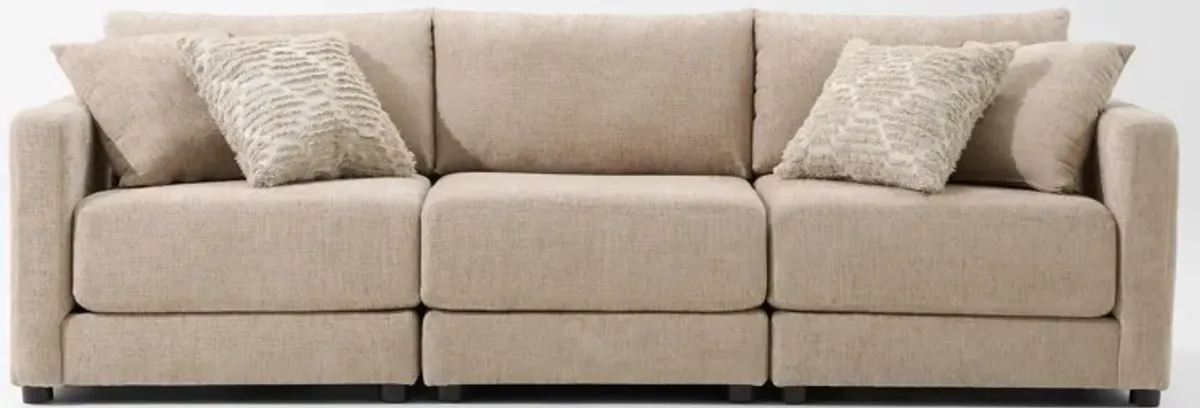Dr. Mod 3-Piece Sofa  - Sand