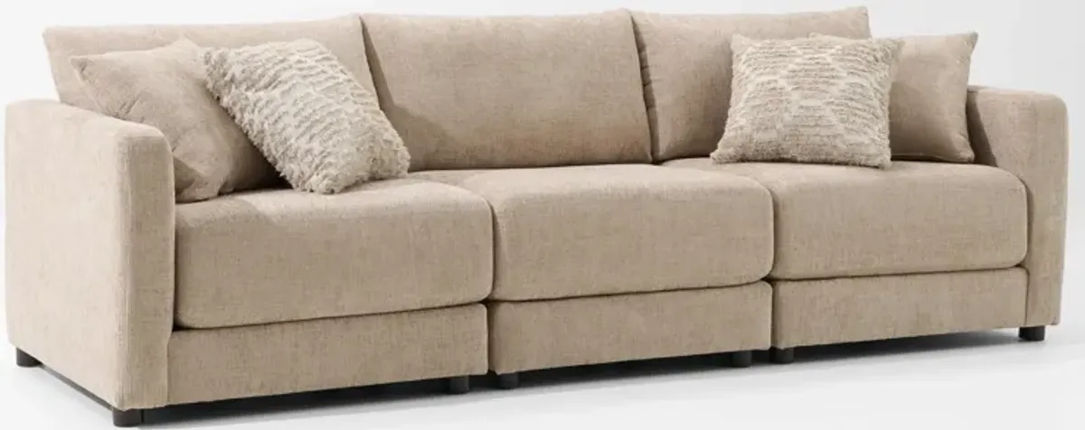 Dr. Mod 3-Piece Sofa  - Sand
