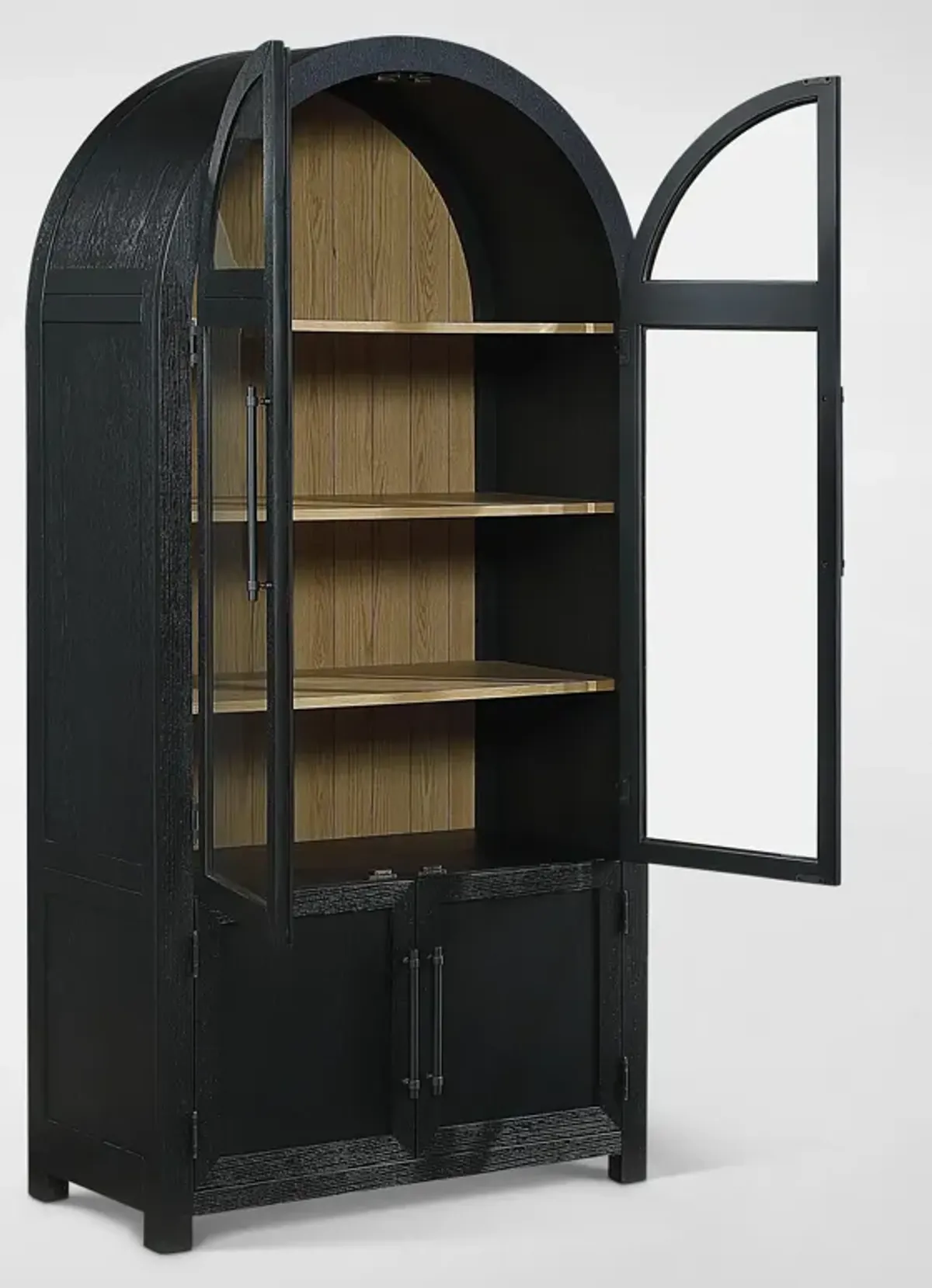Theo Display Cabinet - Black