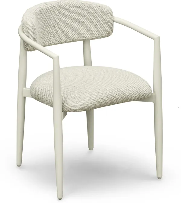 Chatham Outdoor Dining Arm Chair - Cream