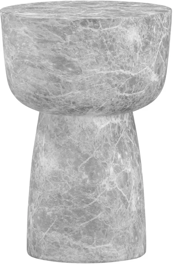 Marblehead Indoor/Outdoor Side Table - Gray