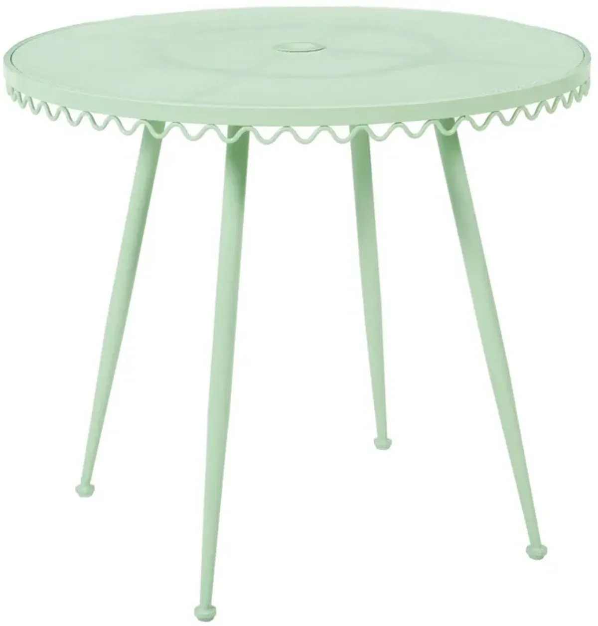 Plymouth Outdoor Bistro Table - Green