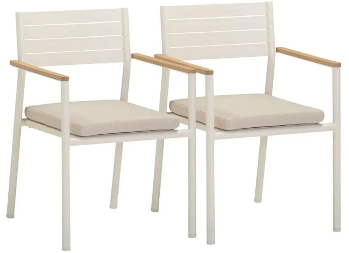 Edgartown Set of 2 Outdoor Dining Chairs