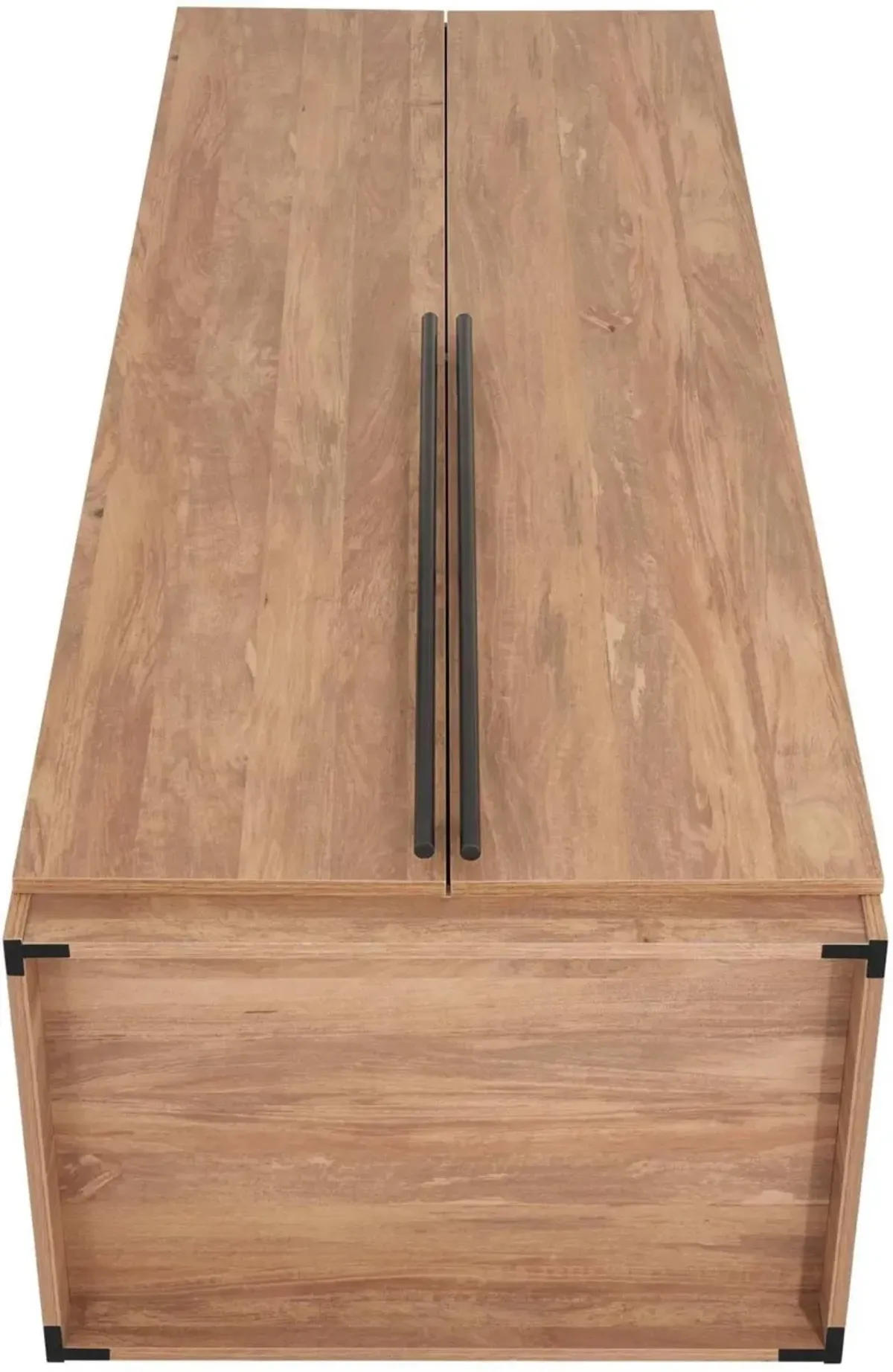 Rian Set of 2 Wardrobe Closets  with 1 Hanging Rod, 3 Shoe Shelves, and 1 Basic Shelf - Brown