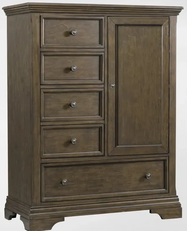 Caroline Door Chest - Brown