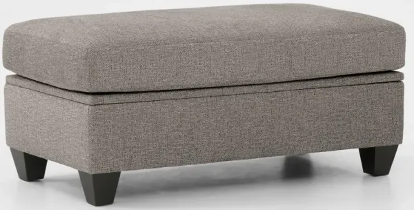 Canyon Storage Ottoman - Taupe