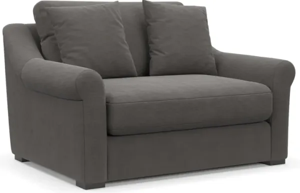 Bowery Foam Comfort Chair and a Half - Merrimac Ash