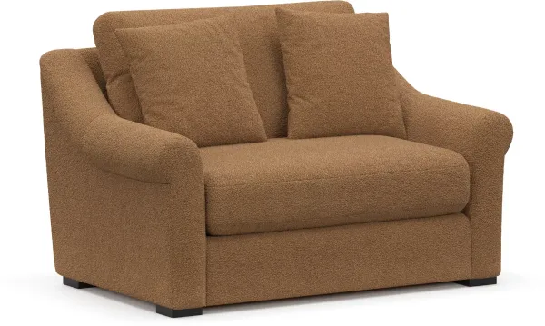Bowery Foam Comfort Chair and a Half - Texel Caramel