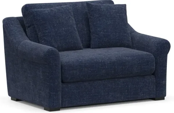 Bowery Foam Comfort Chair and a Half - Sundar Navy